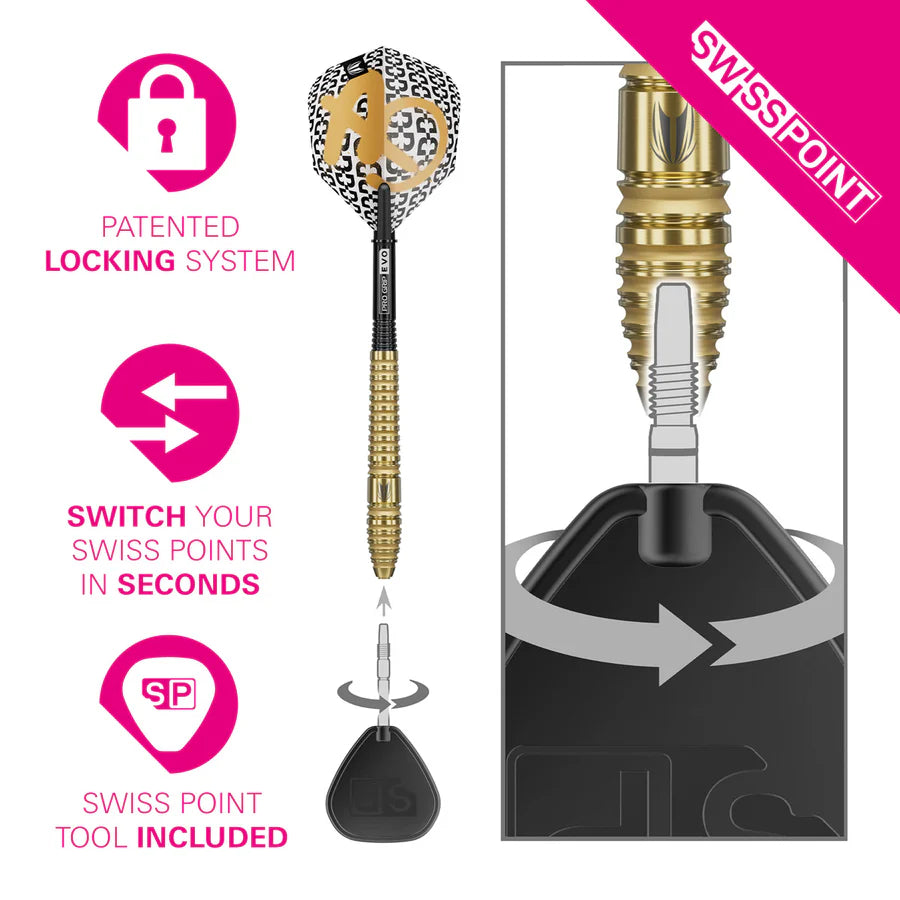 Bolide Envy 03 90% Tungsten SP Steel Tip Darts - Image 4