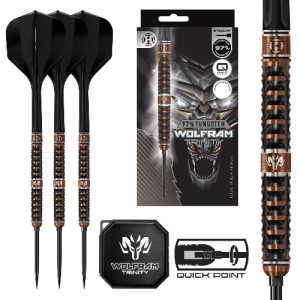 Harrows Wolfram Trinity 97% Tungsten QuickPoint Steel Tip Darts