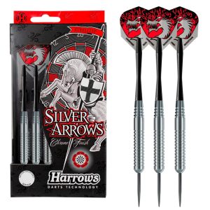 Harrows Silver Arrows Steel Tip Brass Darts