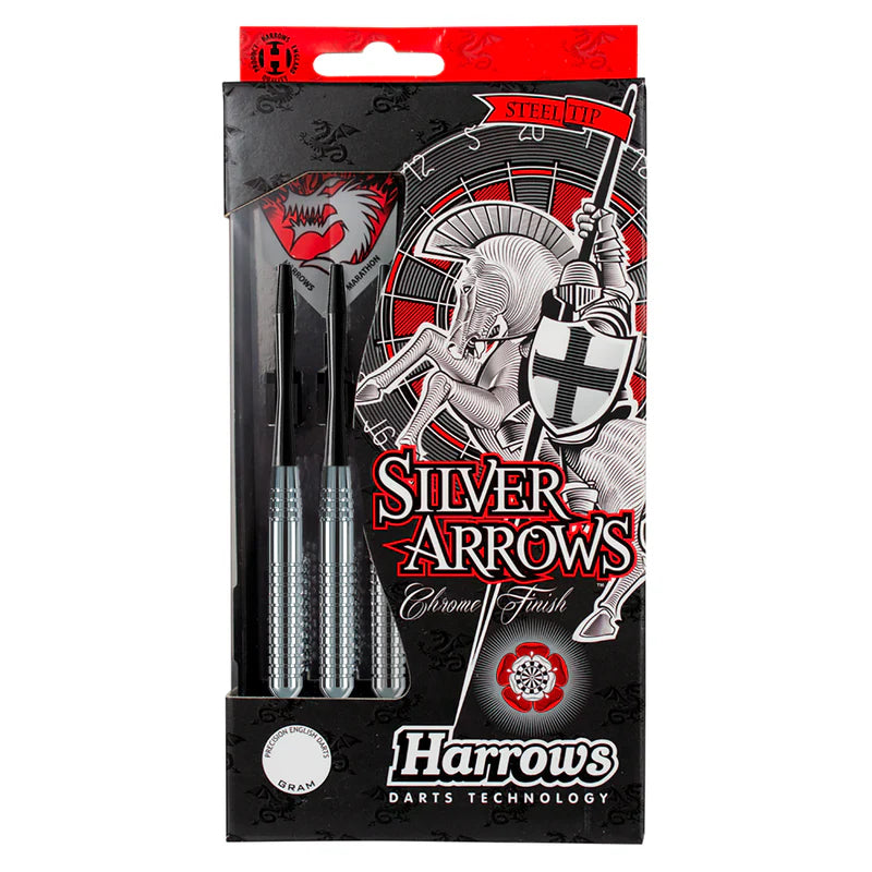 Harrows Silver Arrows Steel Tip Brass Darts - Image 6