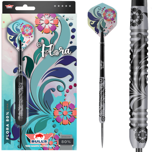 Bulls NL Flora Zina 80% Tungsten Steel Tip Darts