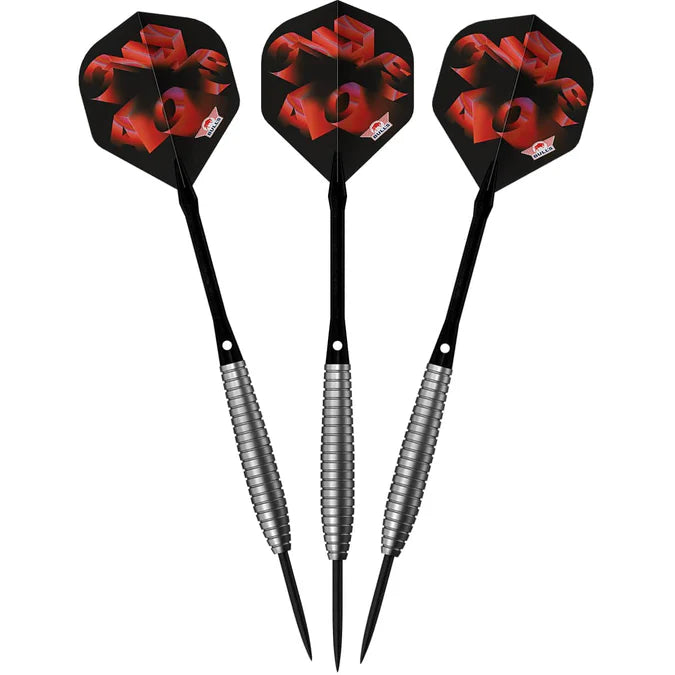 Bulls NL Chaos Red 90% Tungsten Steel Tip Darts - Image 2