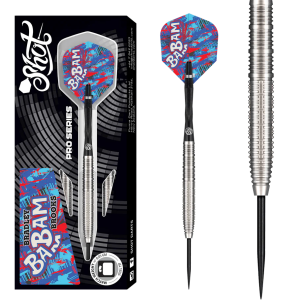 Shot Bradley Brooks 90% Tungsten Steel Tip Darts