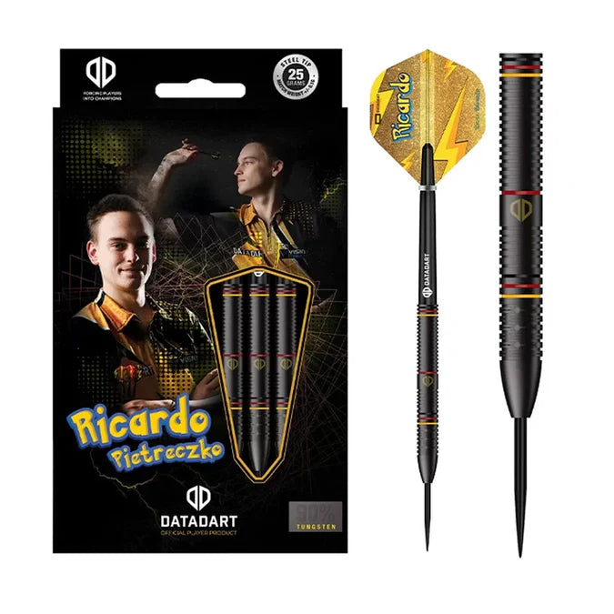 Datadart Ricardo Pietreczko Pikachu 90% Tungsten Steel Tip Darts