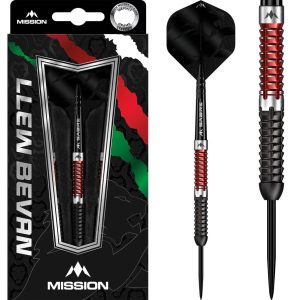 Mission Llew Bevan 90% Tungsten Steel Tip Darts
