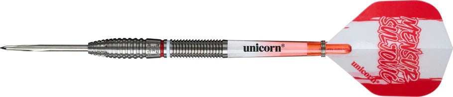 Unicorn Mensur Suljovic 95% Tungsten Steel Tip Darts - Image 4