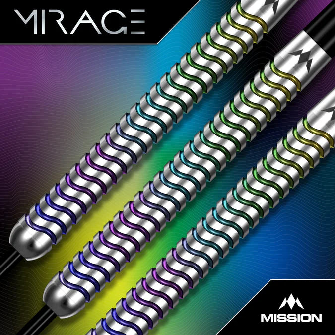 Mission Mirage 90% Tungsten Steel Tip Darts - Image 3