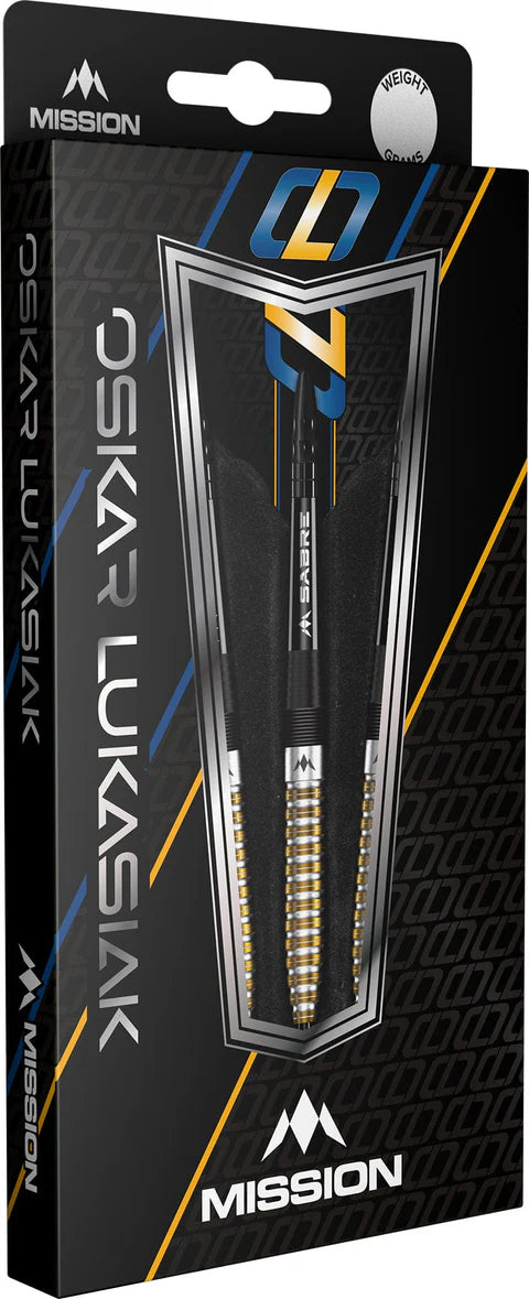 Mission Oskar Lukasik 95% Tungsten Steel Tip Darts - Image 5