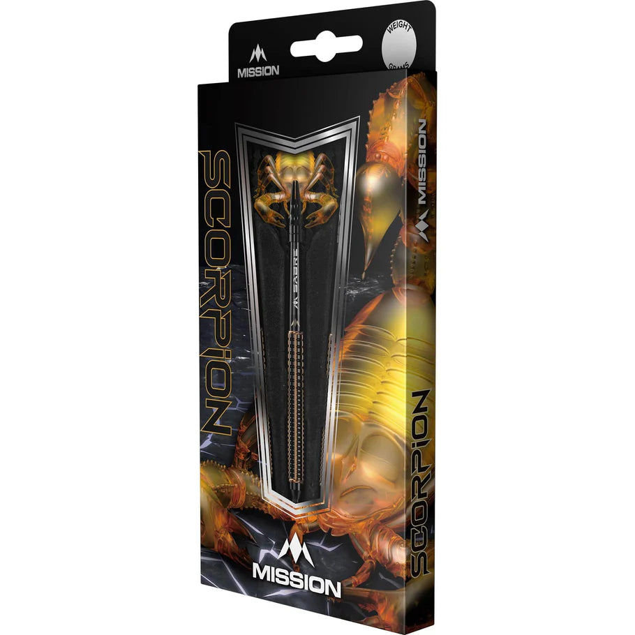 Mission Scorpion 90% Tungsten Steel Tip Darts - Image 2
