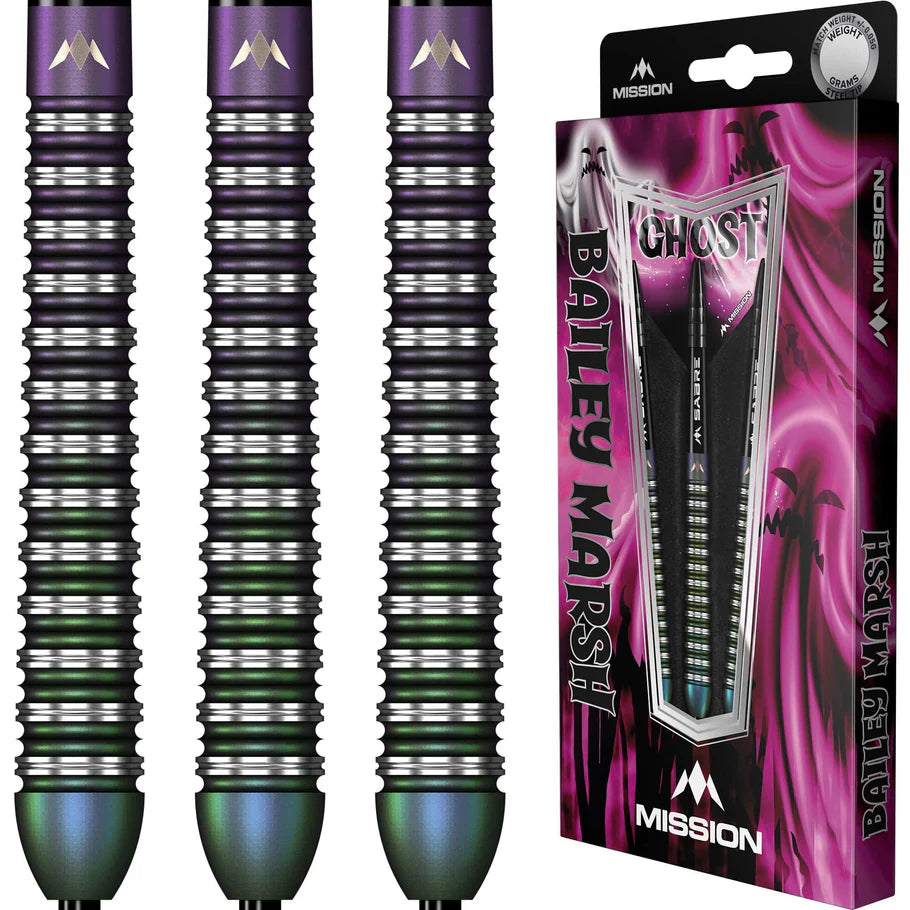 Mission Bailey Marsh 90% Tungsten Steel Tip Darts - Image 5