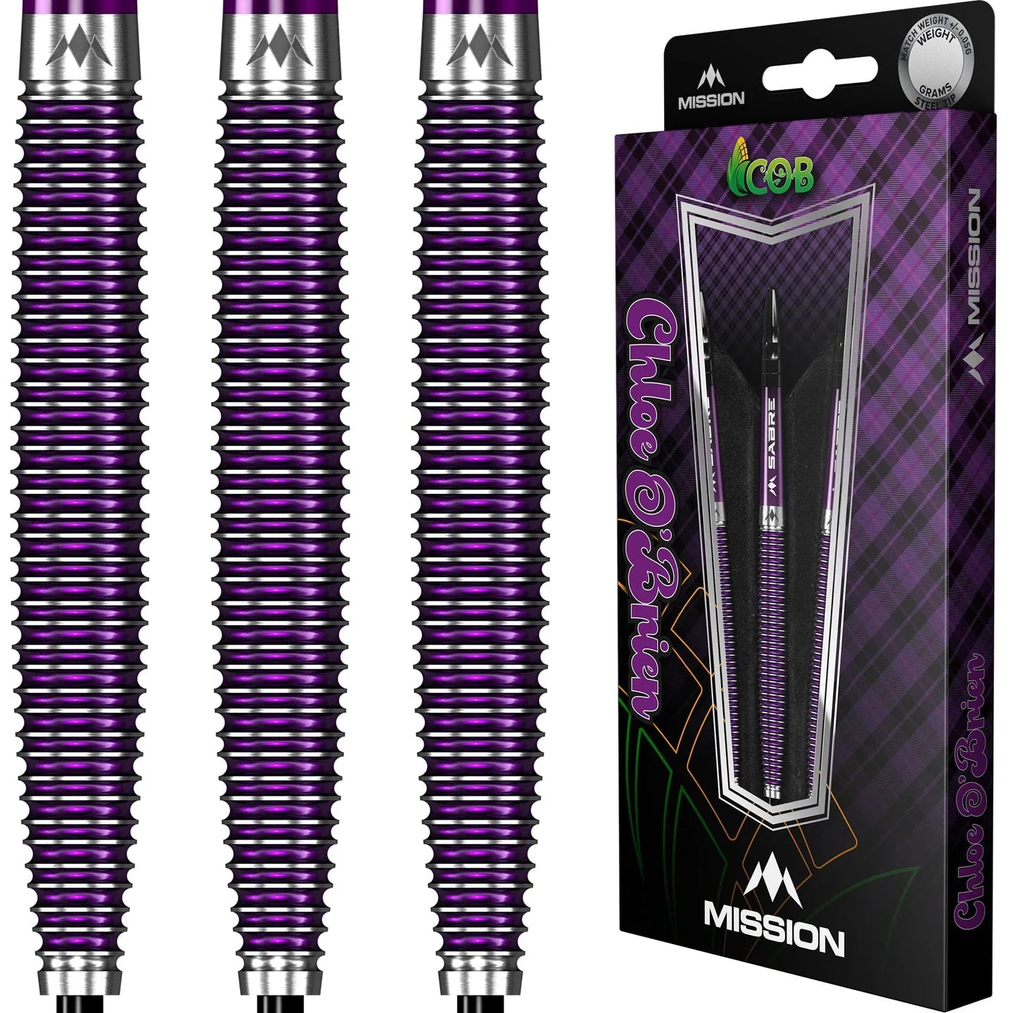 Mission Chloe O'Brien 95% Tungsten Steel Tip Darts - Image 3