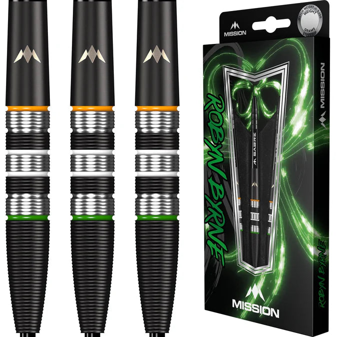 Mission Robyn Byrne 90% Tungsten Steel Tip Darts - Image 2