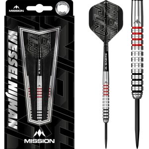 Mission Wessel Nijman 95% Tungsten Steel Tip Darts