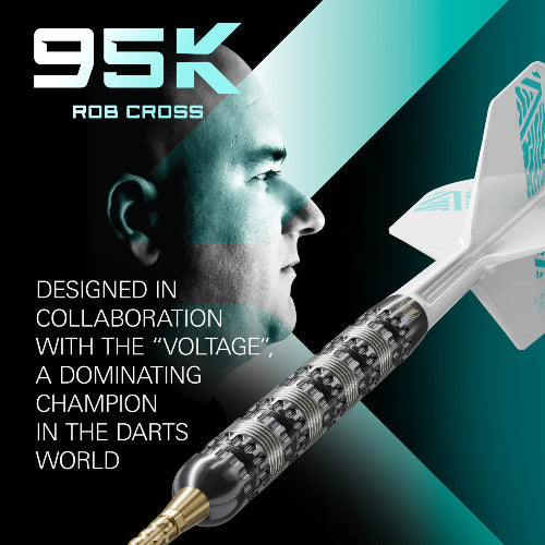 Target Rob Cross 95K Steel Tip Darts - Image 2