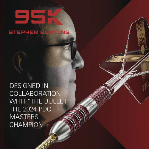 Target Stephen Bunting 95K Steel Tip Darts - Image 2