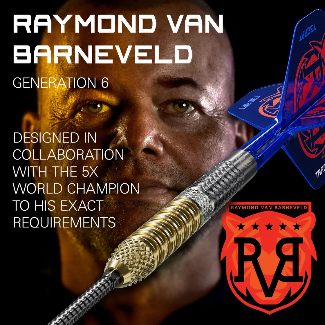 Raymond Van Barneveld G6 SP Steel Tip Darts - Image 6