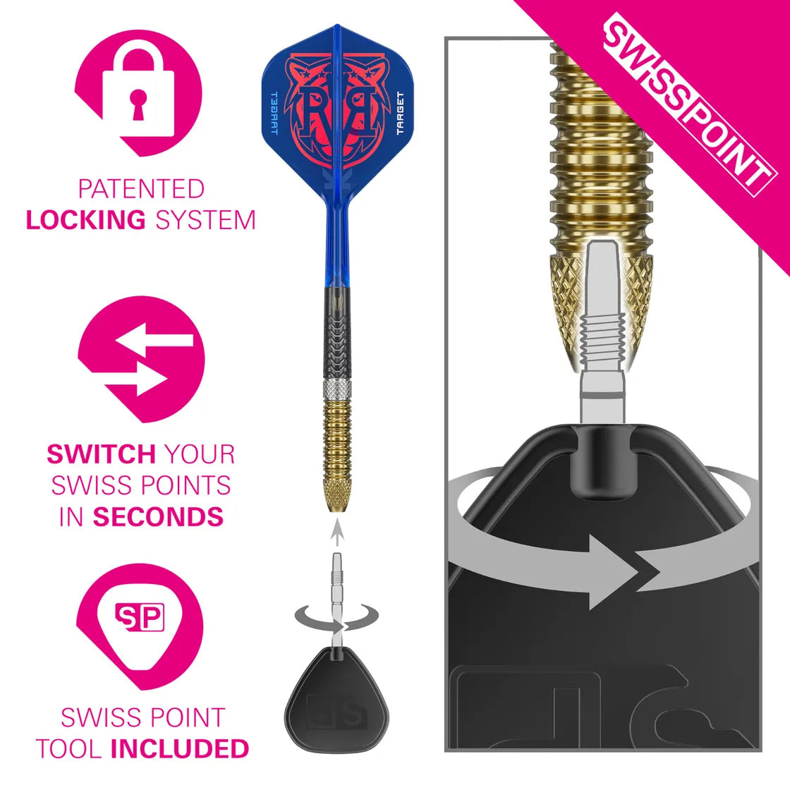 Raymond Van Barneveld G6 SP Steel Tip Darts - Image 5
