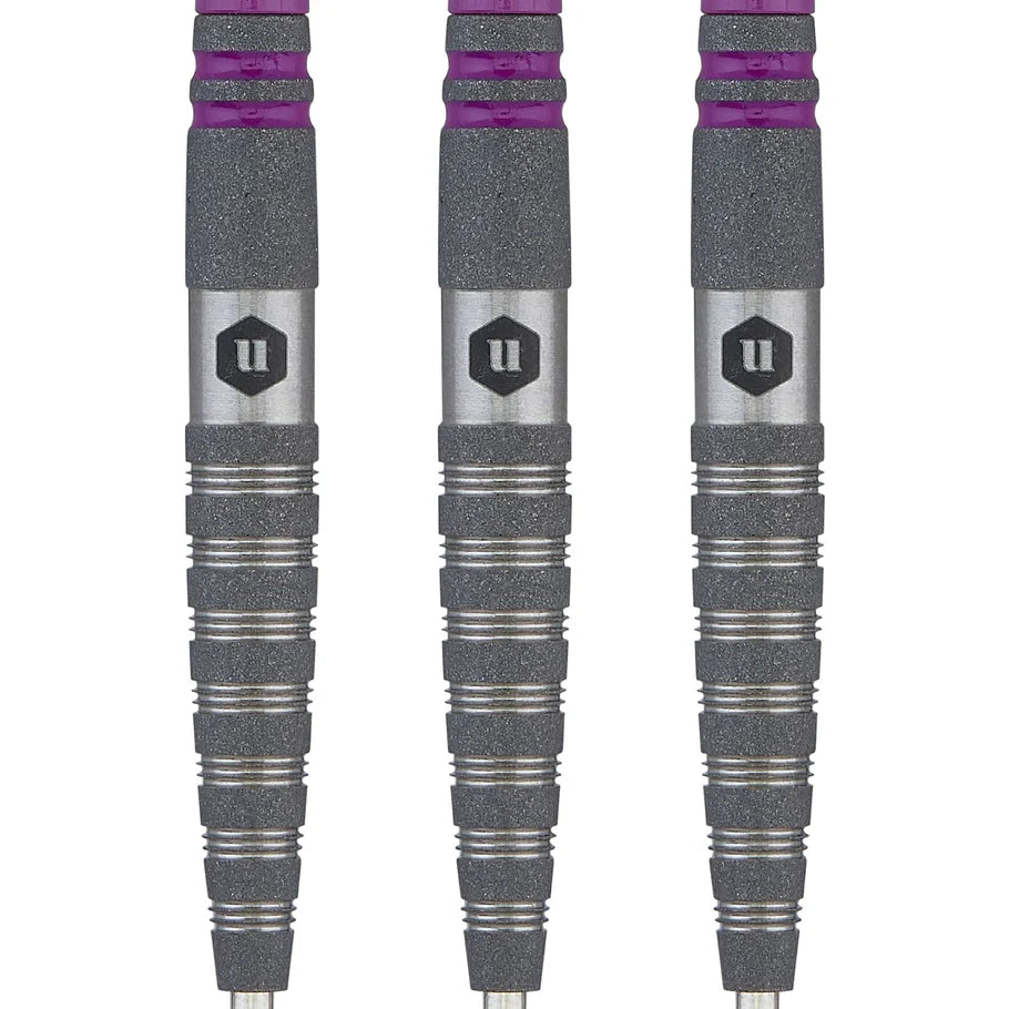 Unicorn Amethyst Style 4 Sandblasted Steel Tip Darts - Image 2